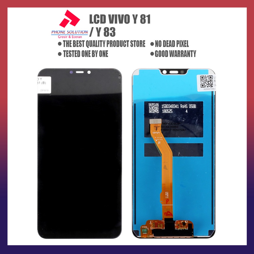 LCD Vivo Y83 LCD Vivo Y81 ORIGINAL 100% Fullset Touchscreen // Supplier LCD Vivo - Garansi 1 Bulan