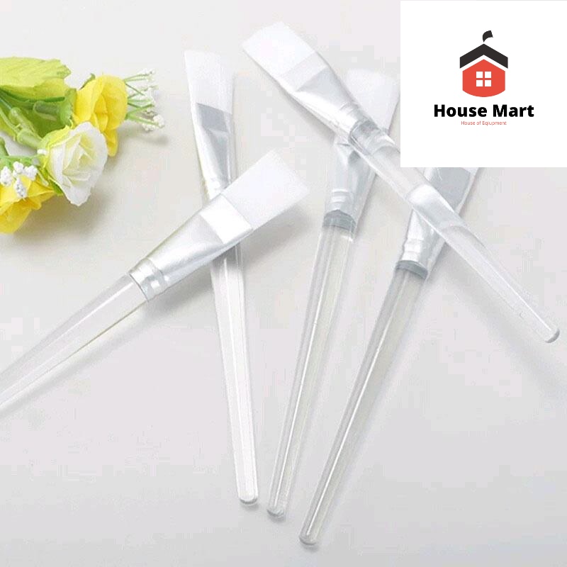 Kuas Masker Wajah Bulu Lembut Putih Bening / Brush Masker High Quality