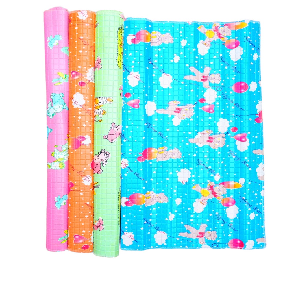 Perlak Bayi Alas Ompol Anti Bocor Waterproof Karpet Bayi Motif