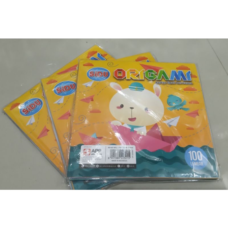 Kertas origami isi 100 lembar