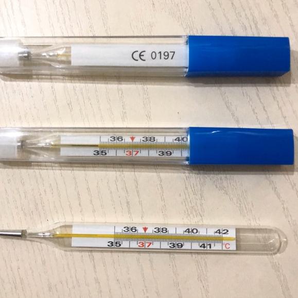 HZM Termometer Air Raksa / Termometer Badan / Termometer Tubuh / Termometer Digital termometer raksa
