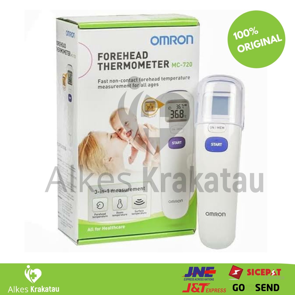 Jual Thermometer Infrared Omron MC 720 / Termometer Digital Dahi MC720