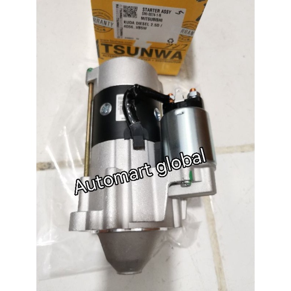 Dinamo starter komplit Mitsubishi kuda diesel L300 diesel 4d56