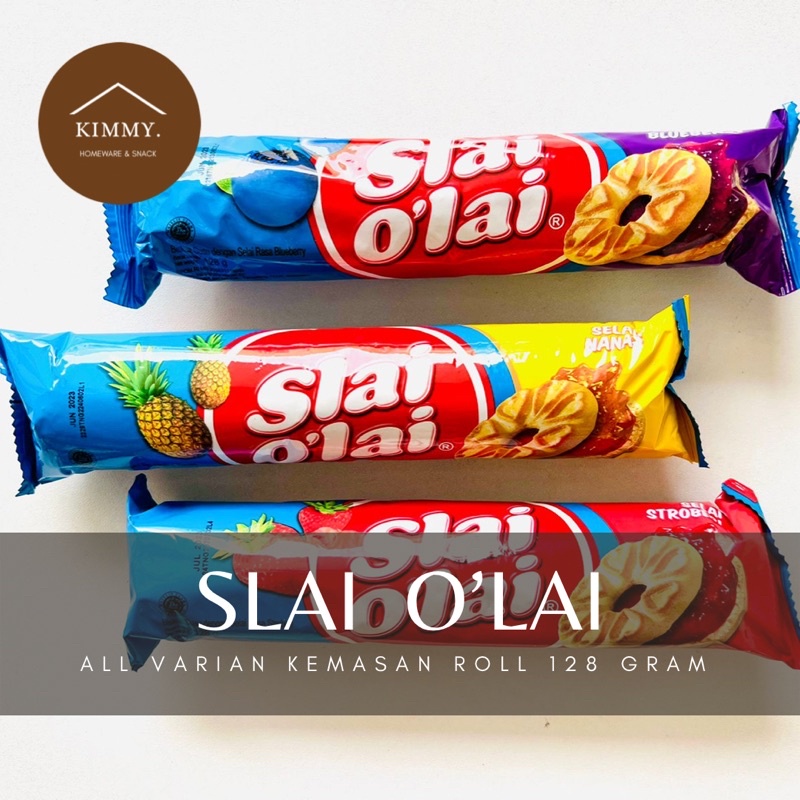 

SLAI O’LAI ROLL 128 GRAM ALL VARIAN RASA / SELAI OLAI ROLL RASA STRAWBERRY,BLUEBERRY,PINEAPPLE,NANAS