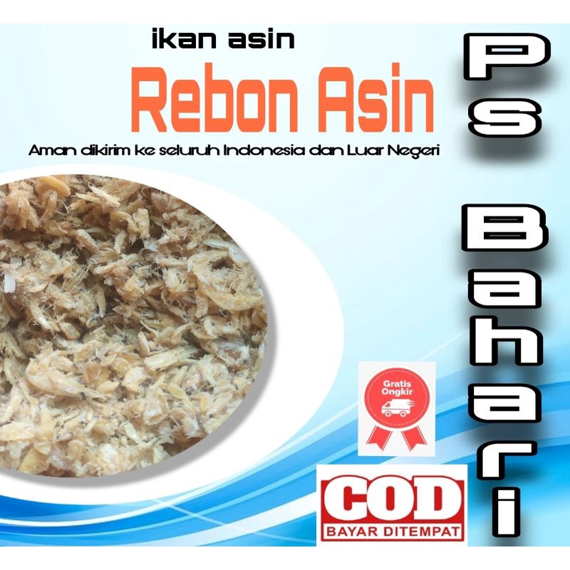 

Ikan Asin Udang Rebon Asin 100 gr