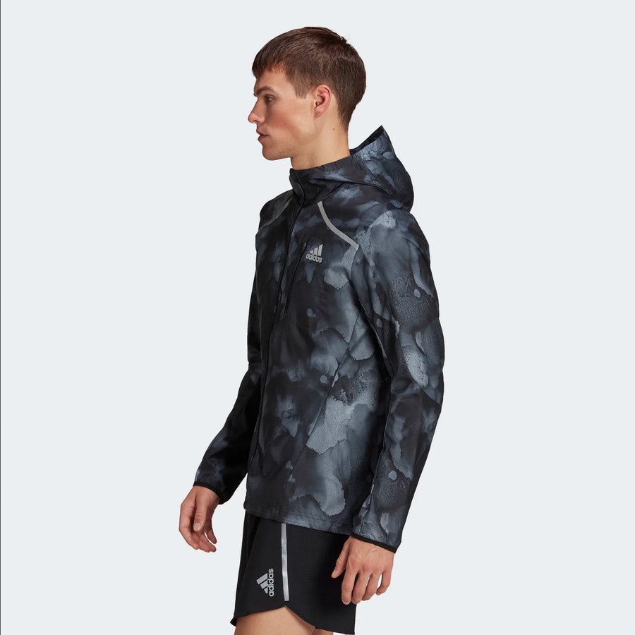 Adidas Marathon Fast Graphic Jacket Waterproof HE4562 Original