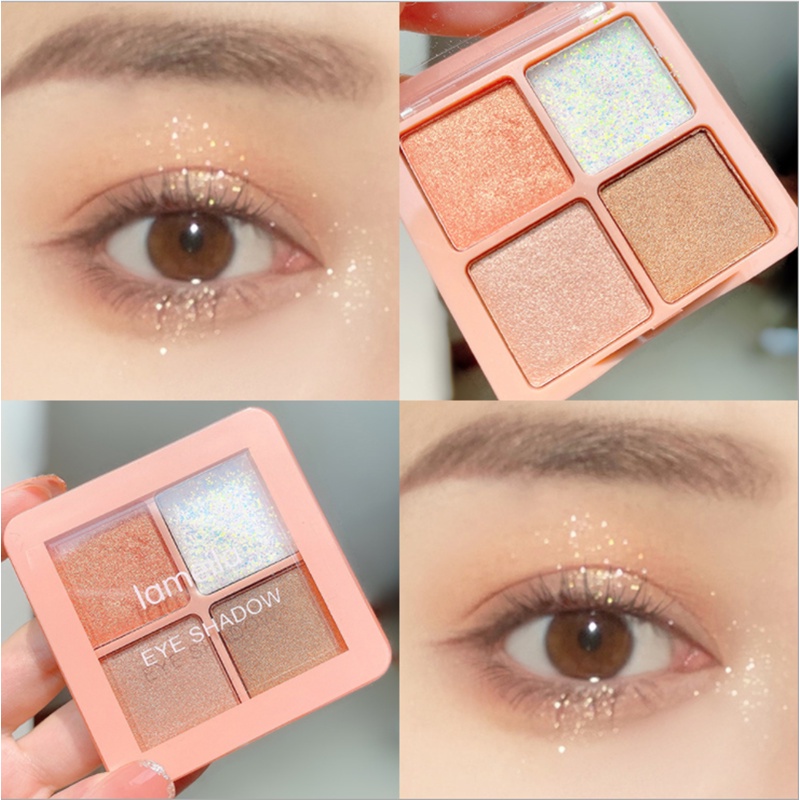 [Per Pc] Eyeshadow Lameila 4 Colors Palette 5086