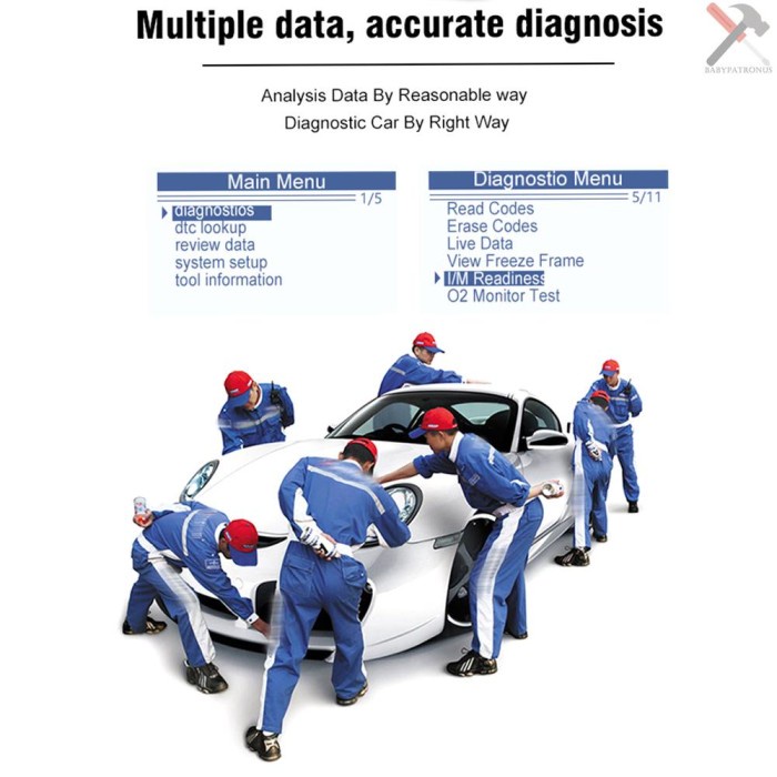 Konnwei Kw310 Alat Scanner Diagnostik Mobil Universal Profesional