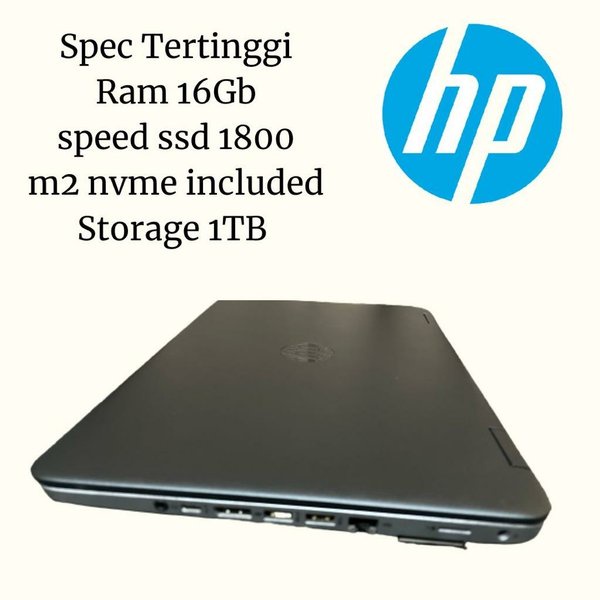 Jual Laptop HP Spek Dewa RAM 16 Gb 1 TB Penyimpanan Laptop Kerja