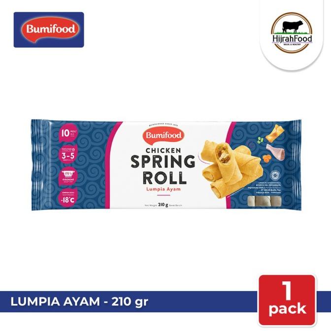 

Bumifood Chicken Spring Roll / Lumpia Ayam (210 gr)