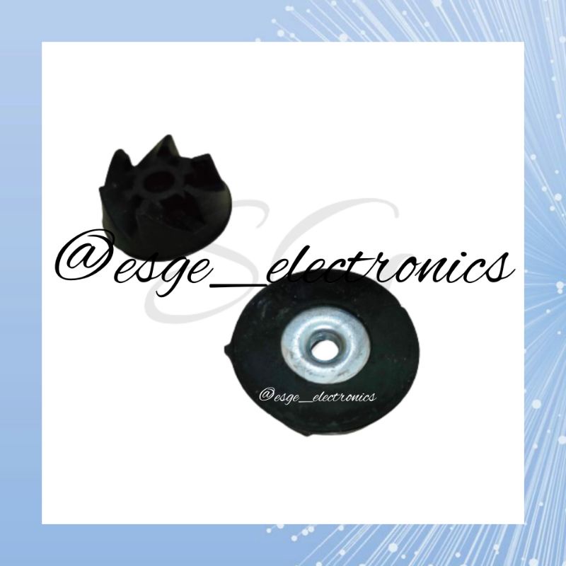 GIGI KARET BLENDER PANASONIC LAMA BARU GEAR BESAR WARNA PUTIH KOPEL BLENDER PANASONIC GIGI UPPER MOUNTING BLENDER PANASONIC GIGI KARET BLENDER PANASONIC DRAT BESAR GEAR KARET BLENDER PANASONIC 3.5CM MX GX14621061 1011 1561 1511 2012 2062 MX 101 SG J1G