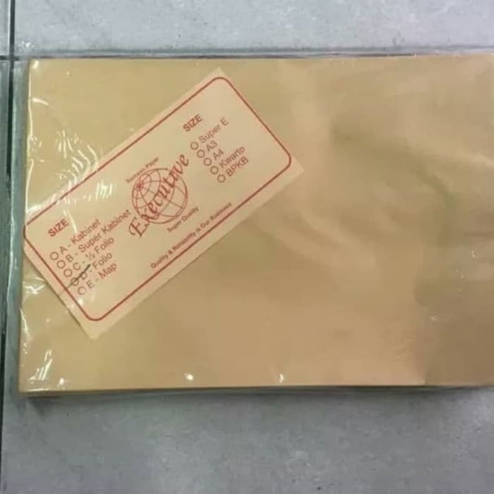 

Amplop coklat Folio seal (ada lem)