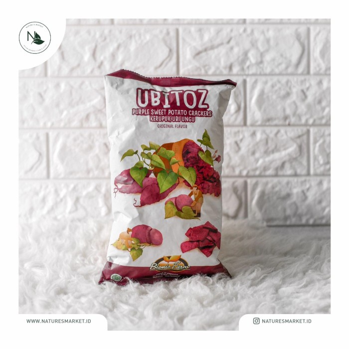

Bionic Farm Ubitoz Kerupuk Ubi Ungu 50gr