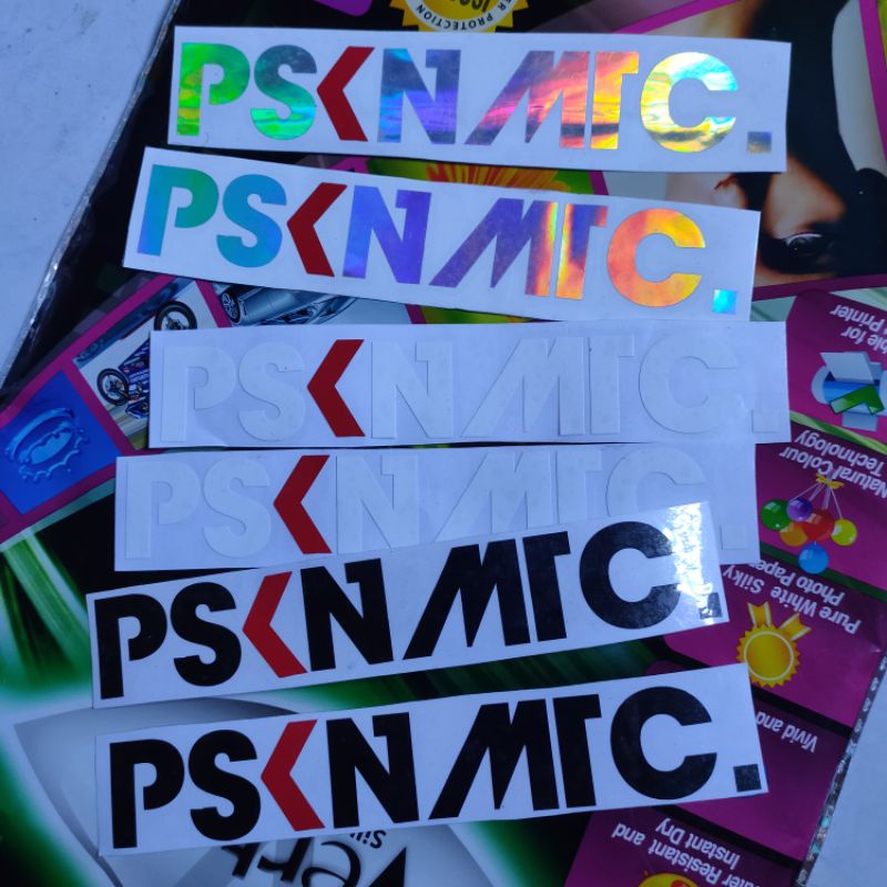 STIKER CUTTING PSKNMTC GROSIR MEDAN.