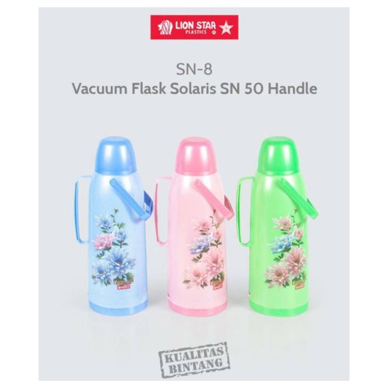 termos air panas lionstar 2 Liter, tutup bisa buat gelas