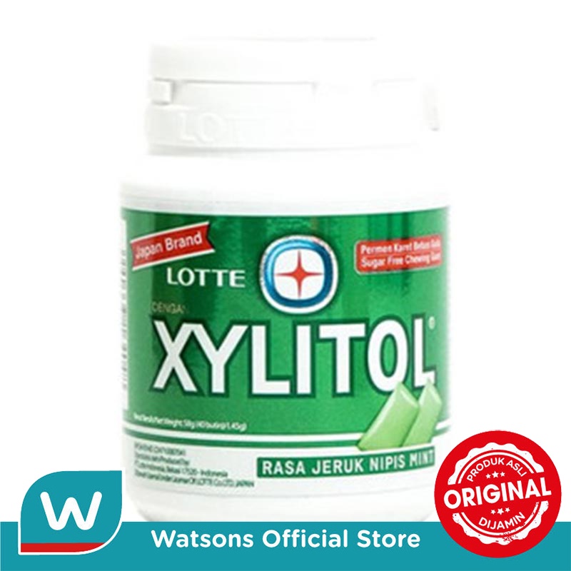 Jual Lotte Xylitol Lime Mint 58gr Shopee Indonesia