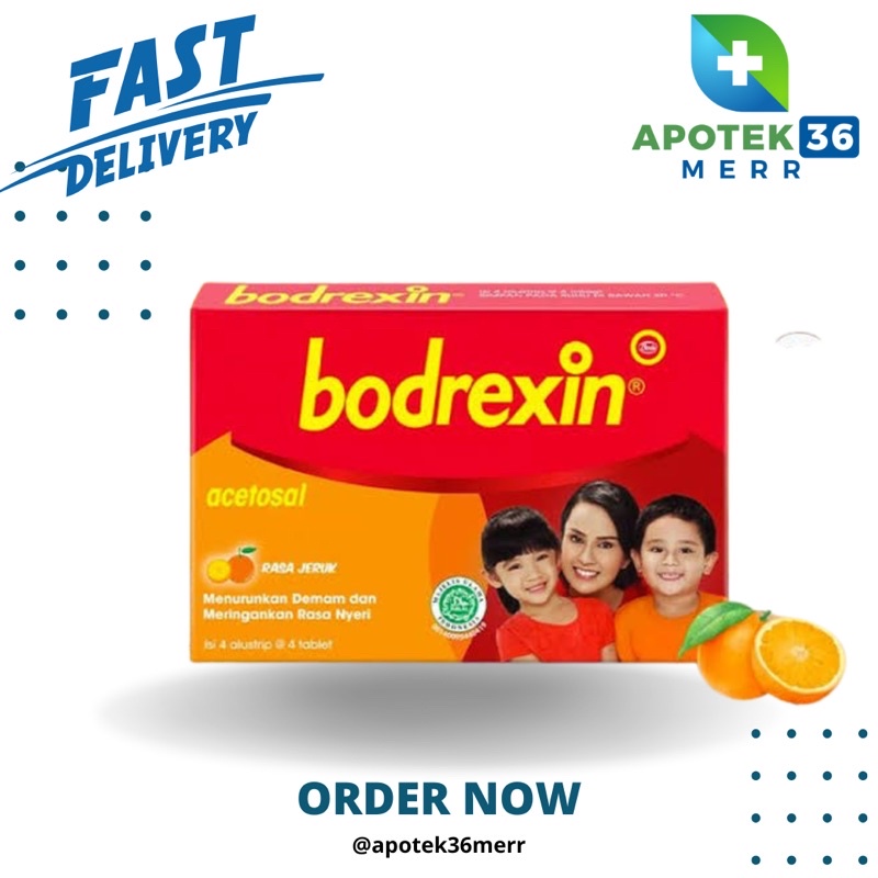 BODREXIN TABLET KUNYAH ANAK