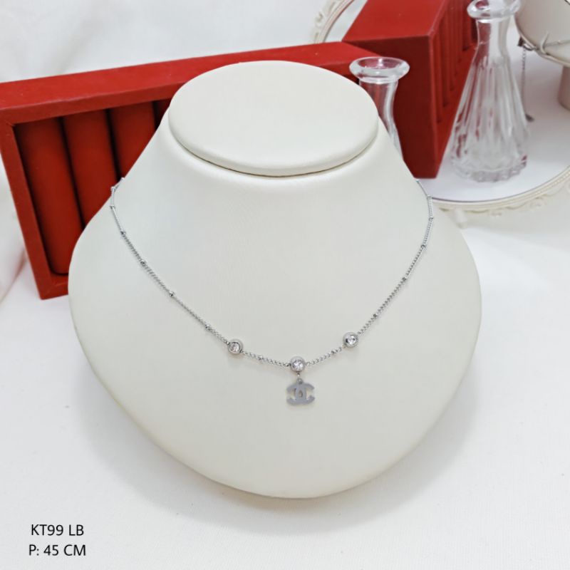 Kalung Titanium Wanita KT99-111-121 LB