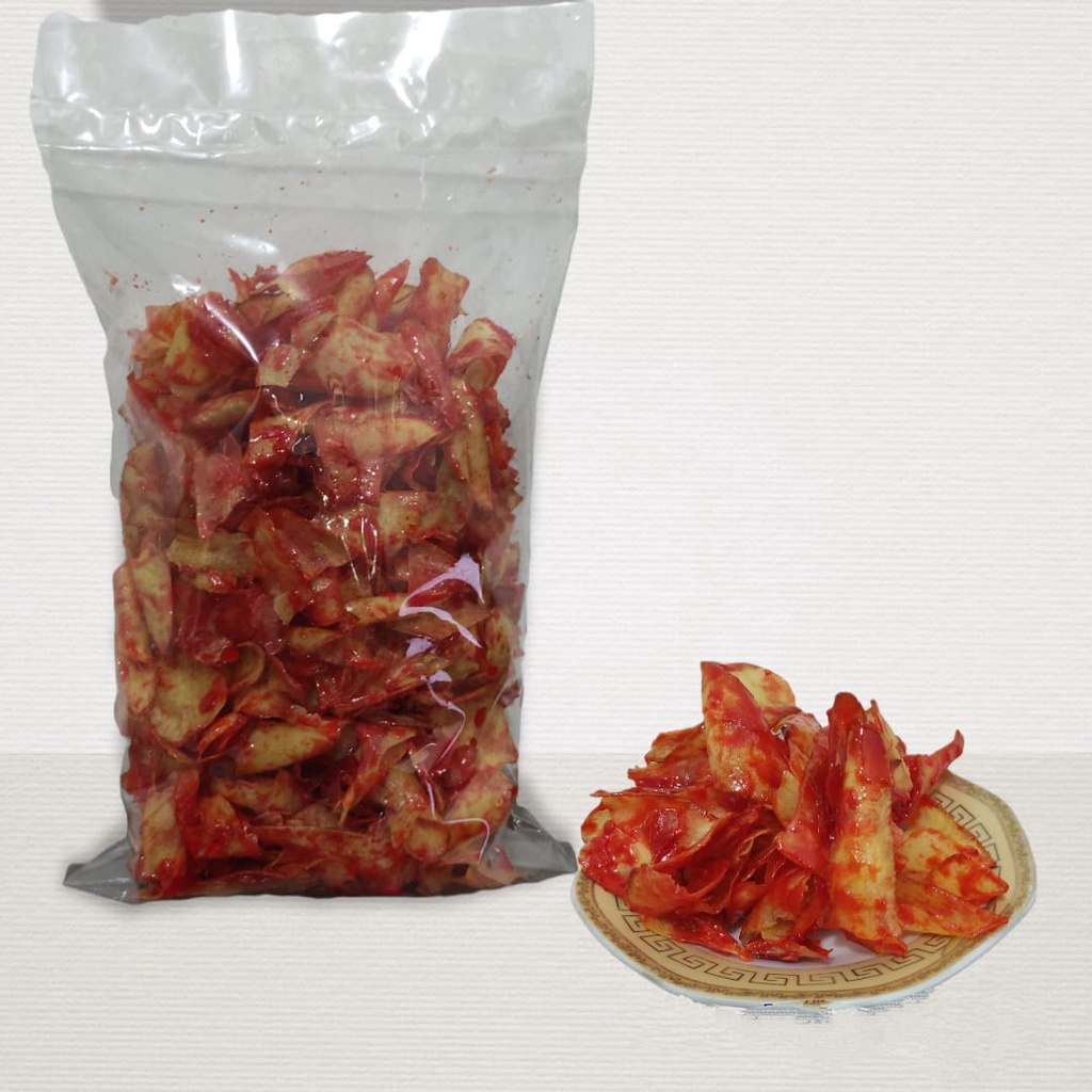 Jual Keripik Singkong Pedas Balado Kripik Sanjay 250gr 500gr