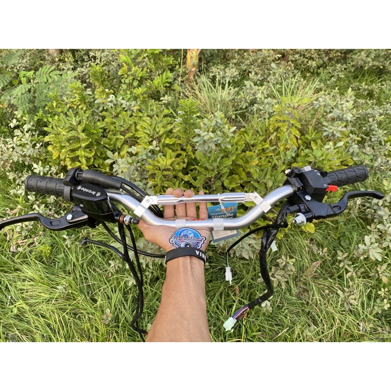 Paket stang stir day copy daytona set holder kanan ksr holder kiri Vixion old master rem copy rcb