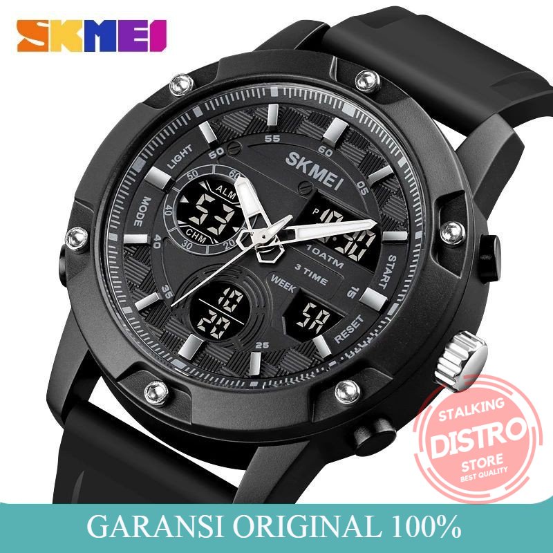 Jam Tangan Pria Digital Anti Air 10 Bar SKMEI 1757