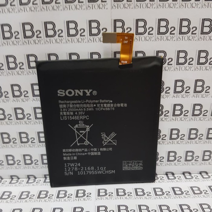 ORIGINAL 100% Batre Baterai Battery Sony Xperia C3 T3 Dual LIS1546ERPC