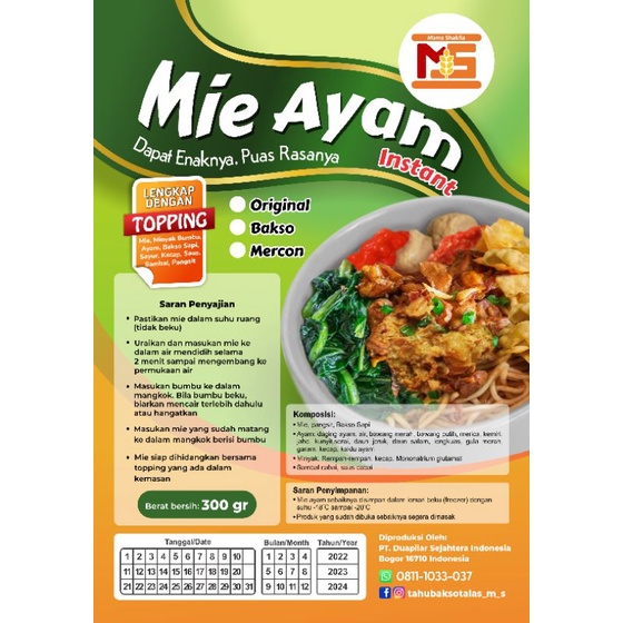 

Mie ayam bakso
