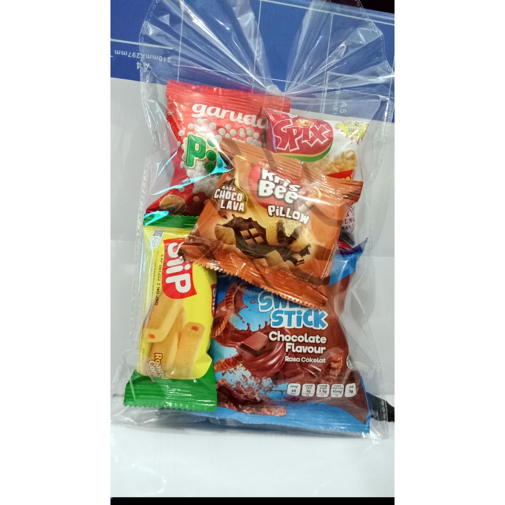 Paket Snack  Hadiah Ulang Tahun Wisuda Hampers Mini B