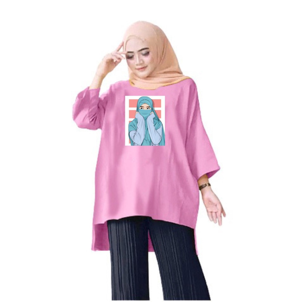 Tunik Hijab Girl Cadar Jumbo