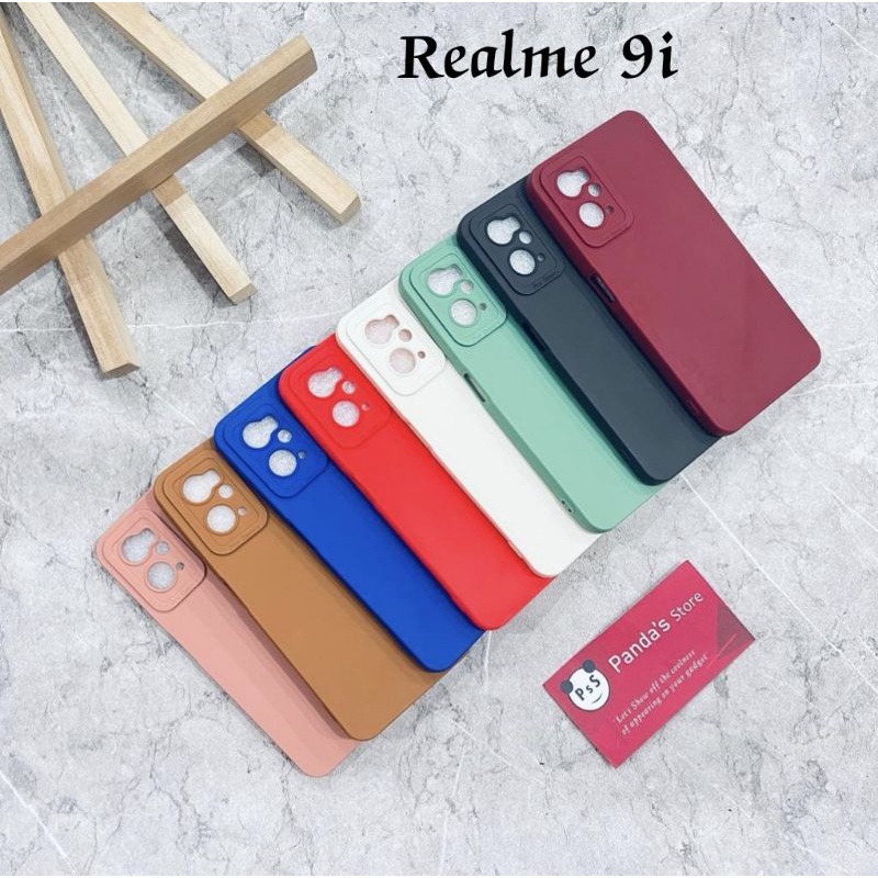 Softcase Pro Camera Realme 9i Candy Case Full Color 3D Silikon TPU