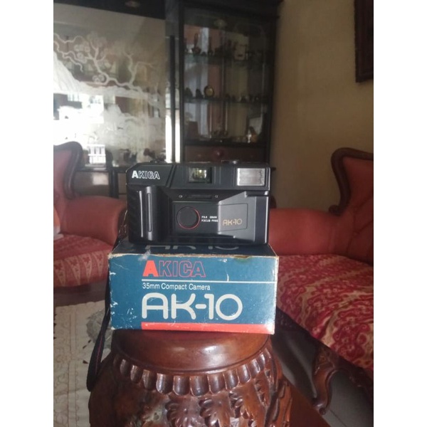 kamera foto analog AK 10 35mm Akica jadul untuk kolektor