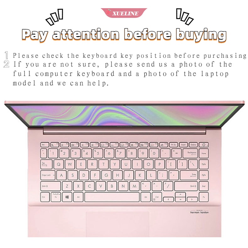 Casing Silikon Transparan Anti Debu Untuk ASUS VivoBook 14X Ruilong Edition M4100 (ZXL)