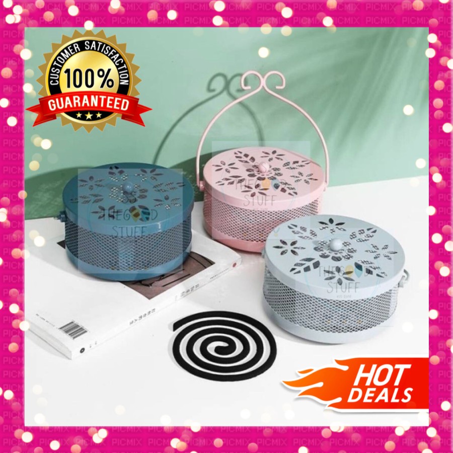Universing Tempat Bakar Dupa / Obat Nyamuk Portable Gaya Retro