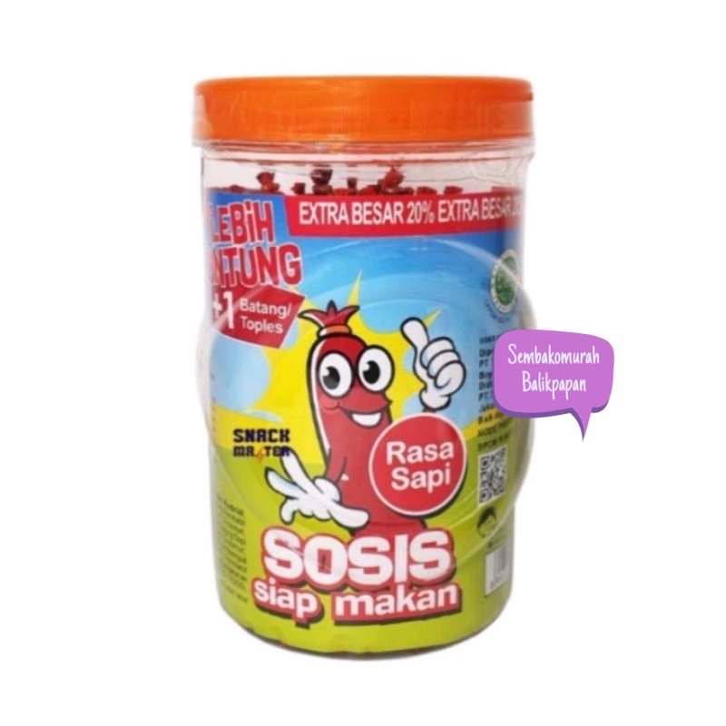 

Sosis So Nice sapi (per toples) Extra +1