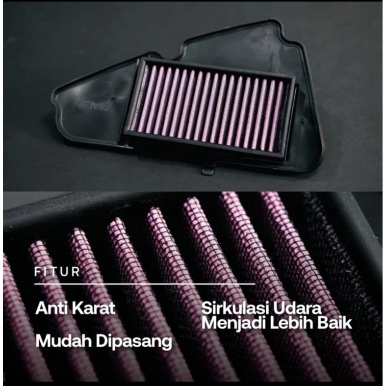 FILTER UDARA NEMO ORIGINAL HONDA BEAT FI 2021