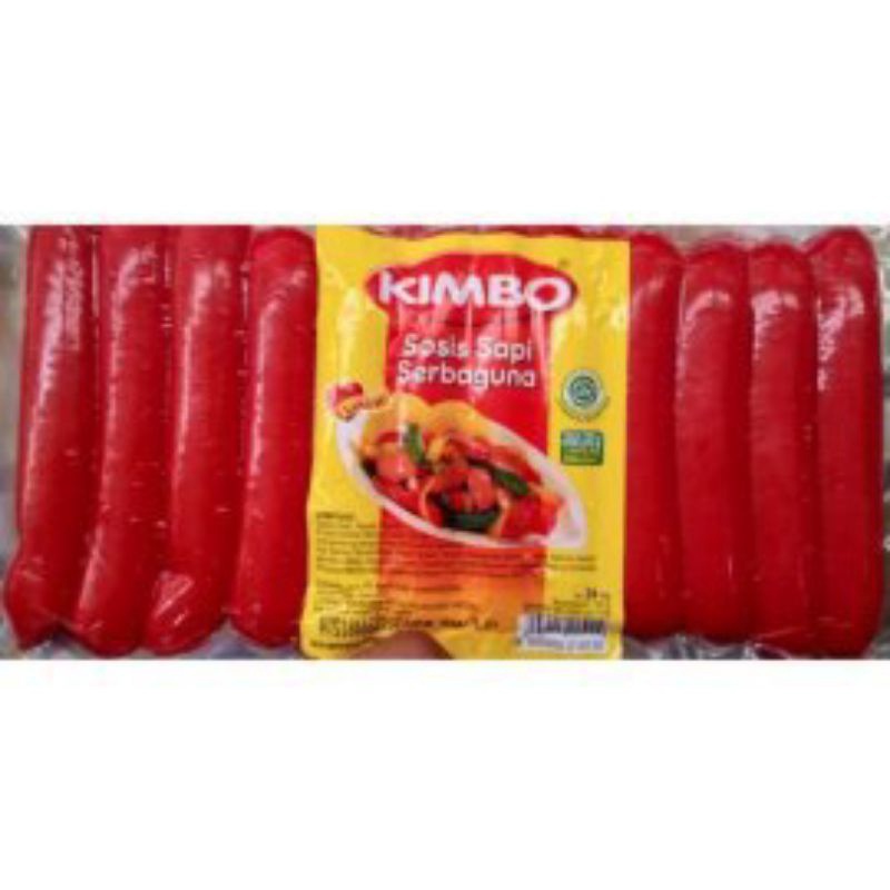 

Kimbo Sosis Sapi Serbaguna 24pcs