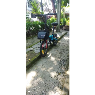 Tas frontblock sepeda lipat