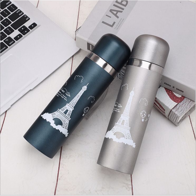 Termos Motif PARIS &amp; MICKEY Vacuum Stainless Steel 500ml