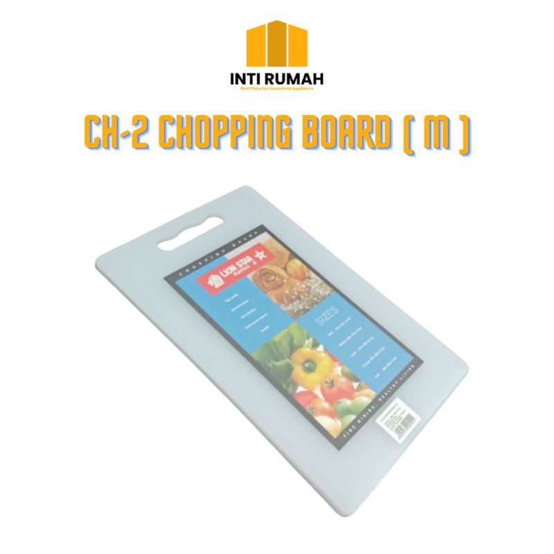 TALENAN PLASTIK LION STAR CHOPPING BOARD TEBAL/ LION STAR TALENAN
