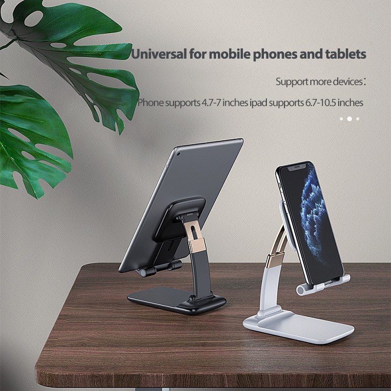 Tablet Stand Tablet Holder Cellphone Phone Stand Adjusstable Metal Support 15.6 Inches For Android iPhone Tablet