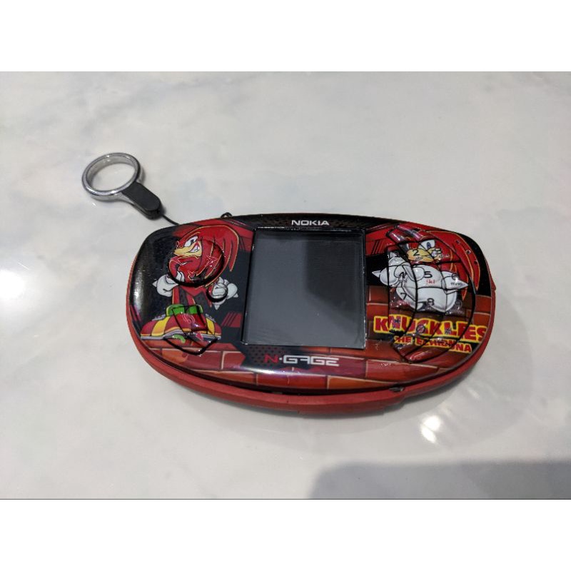 Kesing N-gage QD Knuckles+karet merah