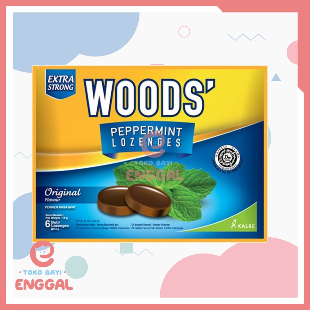 Permen Woods Lozenges Original