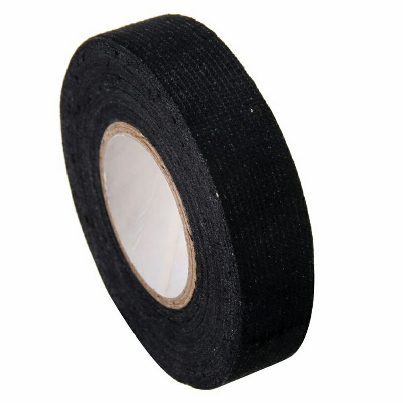 Laban Kabel Listrik Adhesive Cloth Wiring Tape AG 19mm BI02980 Black
