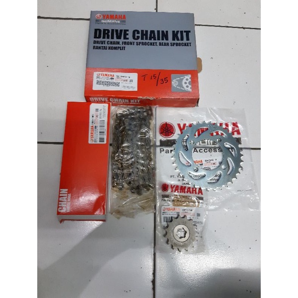 Gear Set Yamaha Vega R New 2007-2009 Asli 3S0-W001A-10