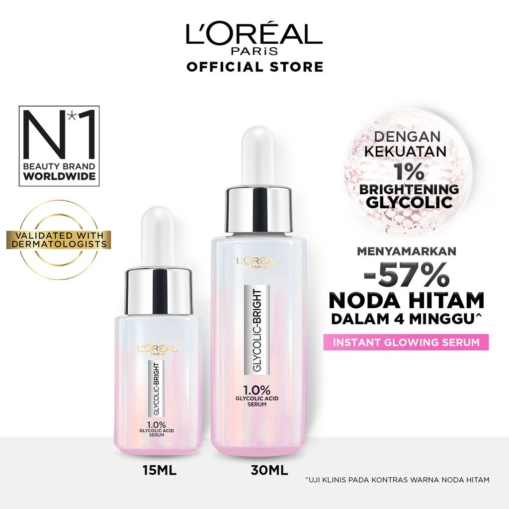 LOREAL / L'OREAL Glycolic Bright Instant Glow Serum