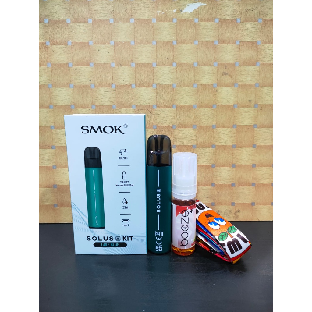 PAKET SIAP NGEBUL SOLUS 2 KIT Authentic Smok pod