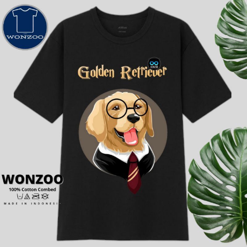 KAOS ANJING GOLDEN - BAJU TSHIRT GOLDEN
