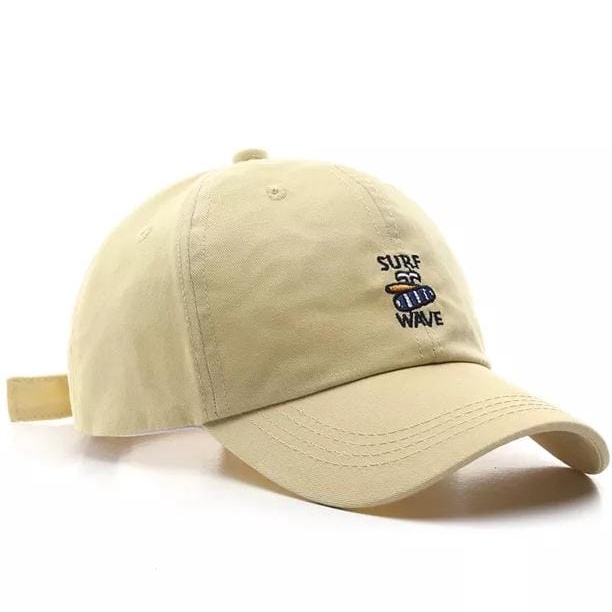 TOPI BASEBALL SURF WAVE / TOPI BORDIR SURF WAVE UNISEX REMAJA DEWASA RING BESI KUALITAS PREMIUM