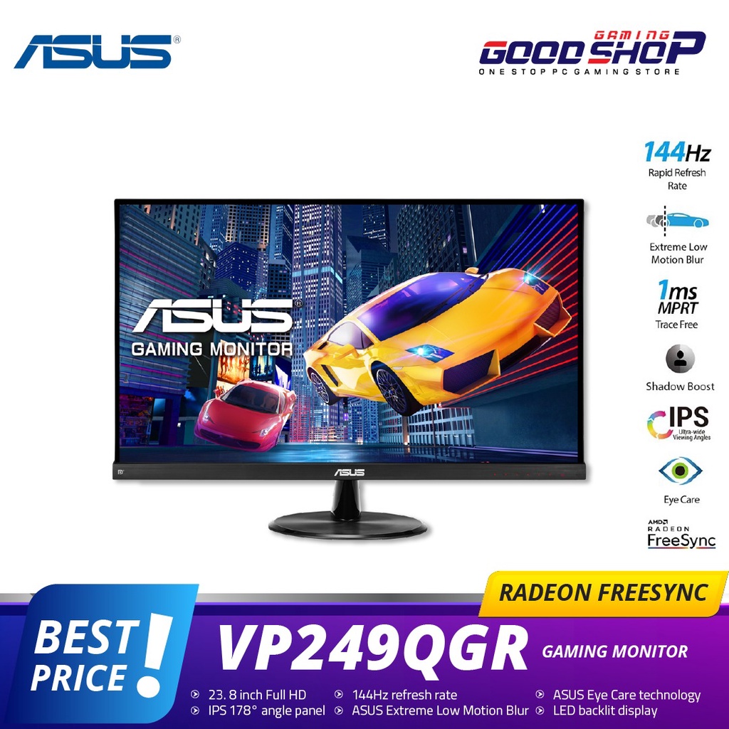 ASUS VP249QGR Gaming Monitor [1080p, 144Hz] - VP249QGR