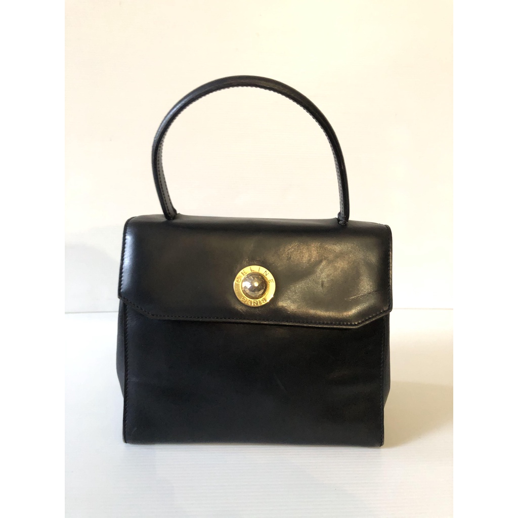 preloved celine vintage top handle bag authentic